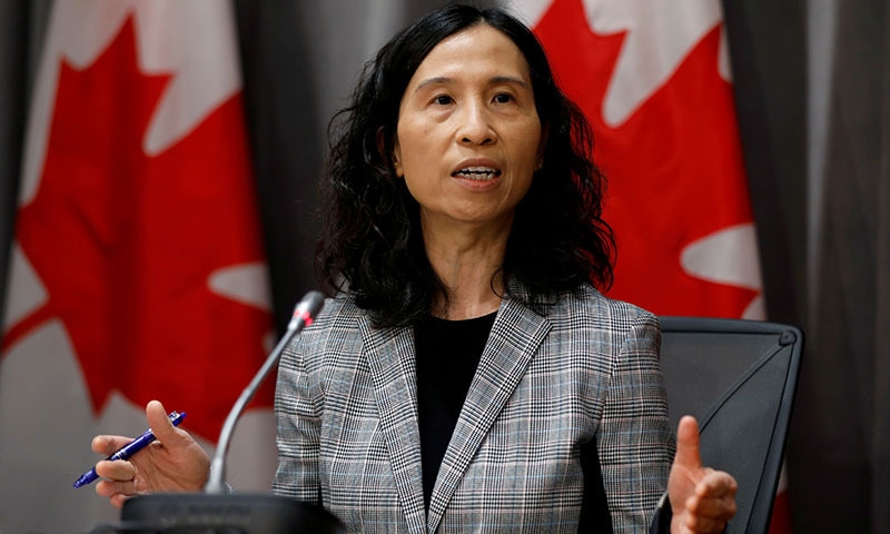Canada's Chief Public Health Officer Dr Theresa Tam attends a news conference as efforts continue to help slow the spread of coronavirus in Ottawa, Ontario, Canada. — Reuters/File
