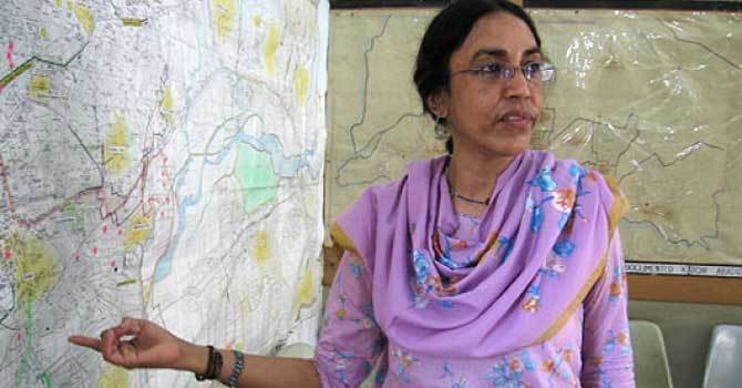 Social Worker Parveen Rehman who was gunned down near her office on 13th February, 2013. — Photo: File