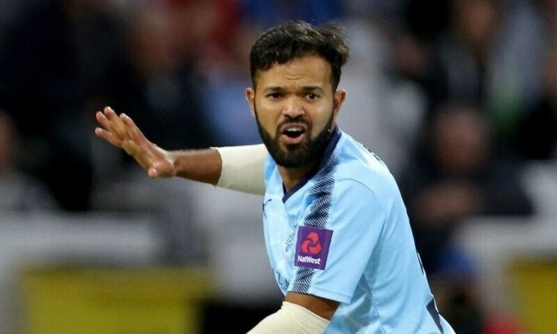 Azeem Rafiq is seen in action during a match in this file photo. — Photo courtesy: ESPNCRICINFO