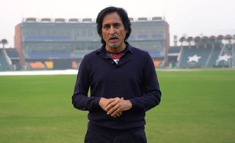 PCB Chairman Ramiz Raja releases a video message. — Screengrab from PCB video/Twitter