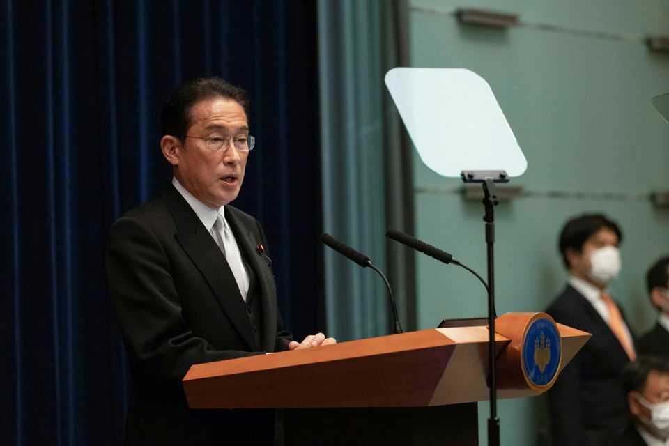 Japanese Prime Minister Fumio Kishida — Reuters