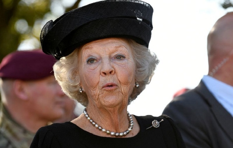 Dutch Princess Beatrix attends commemoration for the 75th anniversary of the Battle of Arnhem, part of Operation Market Garden in World War Two, in Ede, Netherlands on Sept 21, 2019. &mdash; Reuters