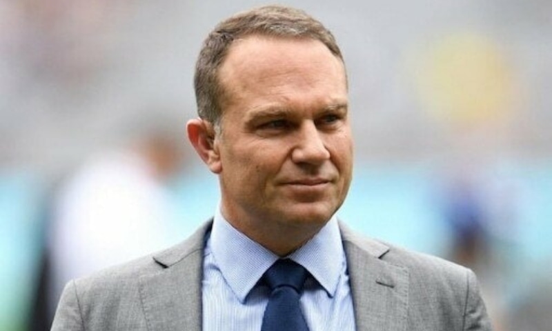 A photo of former Australia Test cricketer Michael Slater. — AFP/File