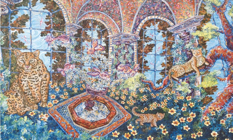 ‘Wet dreams’ by Khadjia S Akhtar. ‘Wet dreams’ by Khadjia S Akhtar.