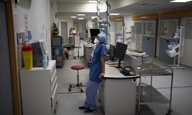 In this file photo, a nurse waits for a blood sample analysis in the Covid-19 intensive care unit at the la Timone hospital in Marseille, southern France. — AP/File