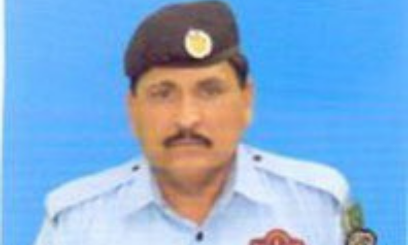 A file photo of martyred Head Constable Munawar. — Photo via Twitter