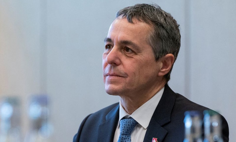 A file photo of Swiss President Ignazio Cassis. — Reuters/File