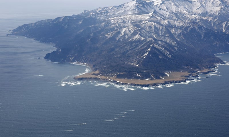 A fleet of fishing boats search for missing people aboard the missing tour boat “Kazu 1” off the Shiretoko Peninsula in Shari, Hokkaido Prefecture, Japan. — Reuters A fleet of fishing boats search for missing people aboard the missing tour boat “Kazu 1” off the Shiretoko Peninsula in Shari, Hokkaido Prefecture, Japan. — Reuters