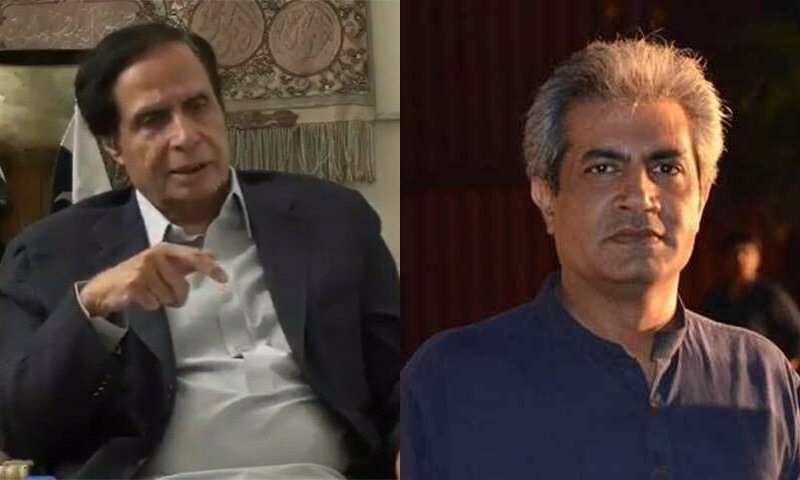 This combo photo shows Punjab Assembly Speaker Chaudhry Parvez Elahi (L) and Punjab Governor Omar Sarfraz Cheema.—Photo Courtesy: DawnNewsTV