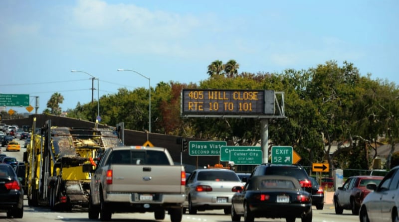 The company ITC says traffic jams, like this one in Los Angeles, are a global scourge that leave the average driver stuck in traffic three days a year. —AFP The company ITC says traffic jams, like this one in Los Angeles, are a global scourge that leave the average driver stuck in traffic three days a year. —AFP