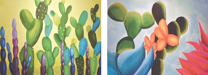 Some of the artworks displayed in the exhibition.—Fahim Siddiqi / White Star