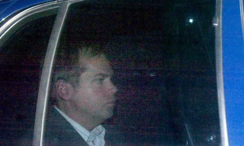 John Hinckley Jr. departs from the E. Barrett Prettyman U.S. District Court building in Washington. &mdash; Reuters/File