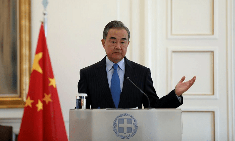 In this file photo, China’s State Councillor and Foreign Minister Wang Yi addresses a press conference on October 27, 2021. - Reuters/File In this file photo, China’s State Councillor and Foreign Minister Wang Yi addresses a press conference on October 27, 2021. - Reuters/File