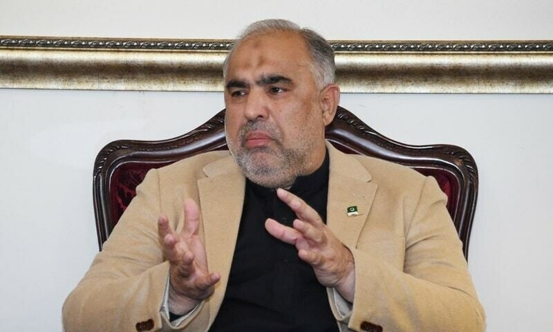 This December 7, 2021 photo shows National Assembly Asad Qaiser presiding over a meeting. — Photo courtesy: NA Twitter This December 7, 2021 photo shows National Assembly Asad Qaiser presiding over a meeting. — Photo courtesy: NA Twitter