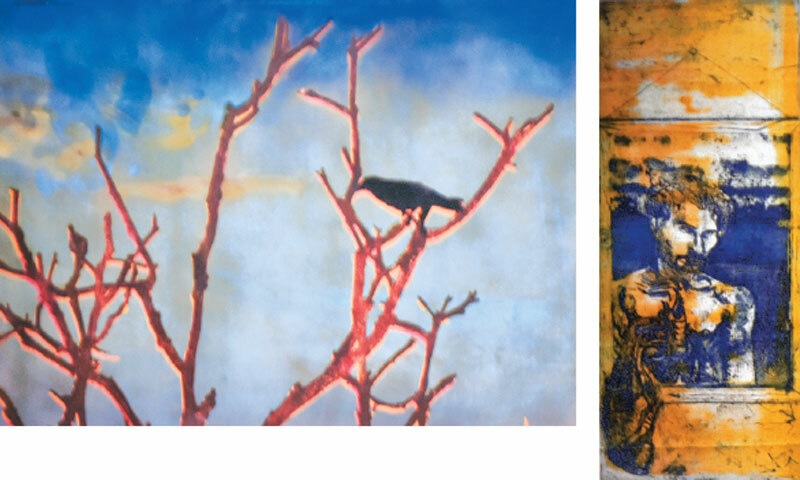 Some of the artworks on display at the exhibition.
&mdash;Fahim Siddiqi / White Star