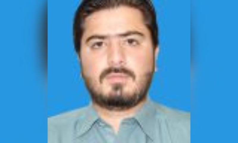 Awami National Party MPA Faisal Zeb Khan. — Photo courtesy: KP Assembly website