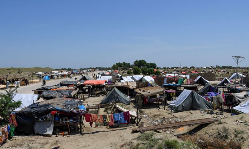 Most flood-hit families sleeping in tents as winter sets in