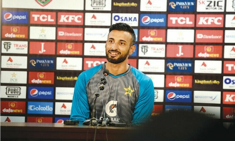 Shan Masood smiles during a news conference in September. — White Star Shan Masood smiles during a news conference in September. — White Star