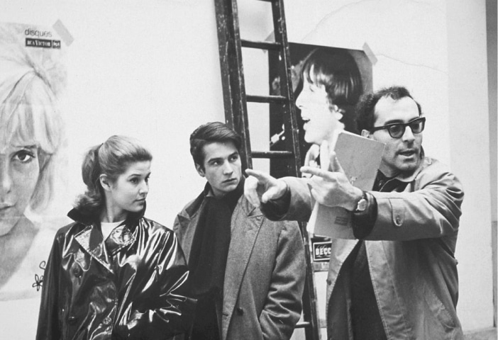 Godard directing Masculin Féminin (1966) | Alamy