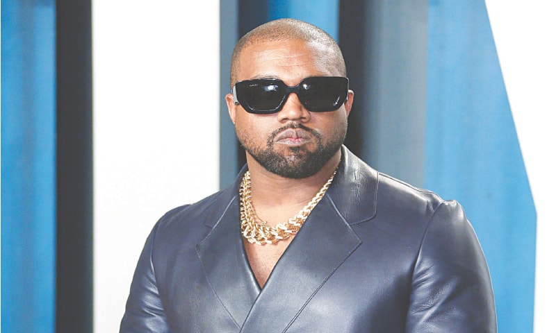 A FEB 9, 2020, file photo shows Kanye West at the Vanity Fair Oscar Party, following the 92nd annual Oscars, at Wallis Annenberg Center for Performing Arts in Beverly Hills.—AFP