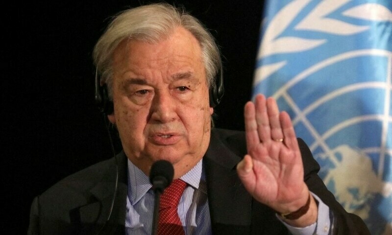 UN chief calls on Taliban govt to end terror activities posing threat to Pakistan from Afghan soil