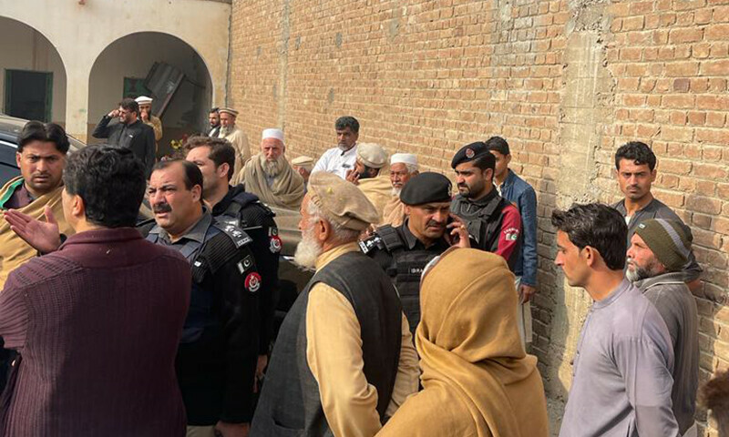 The scene of the attack in Shagai on Friday.—Photo provided by author The scene of the attack in Shagai on Friday.—Photo provided by author