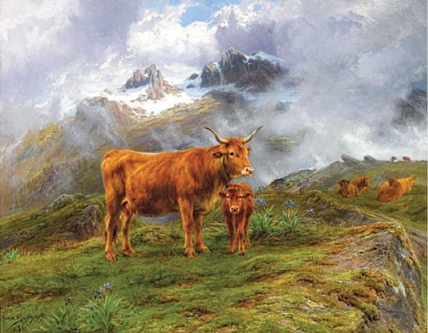 Highland Cattle By Rosa Bonheur