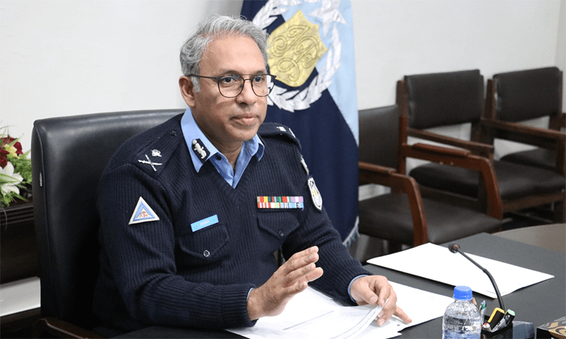 آئی جی اسلام آباد پولیس اکبر ناصر خان نے کہا کہ دھماکے میں ملوث نیٹ ورک کی تفصیلات شیئر نہیں کی جا سکتیں&mdash; فوٹو بشکریہ ٹوئٹر