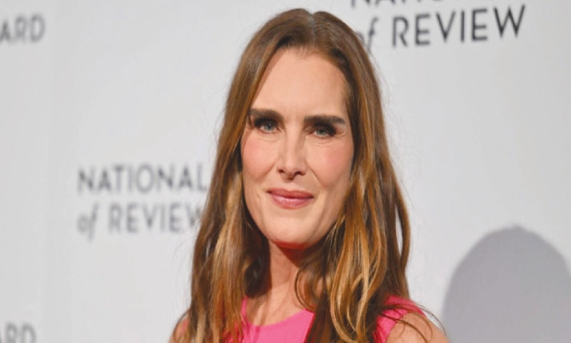 US actress Brooke Shields arrives for the National Board of Review Awards Gala in New York City on Jan 8, 2023.&mdash;AFP