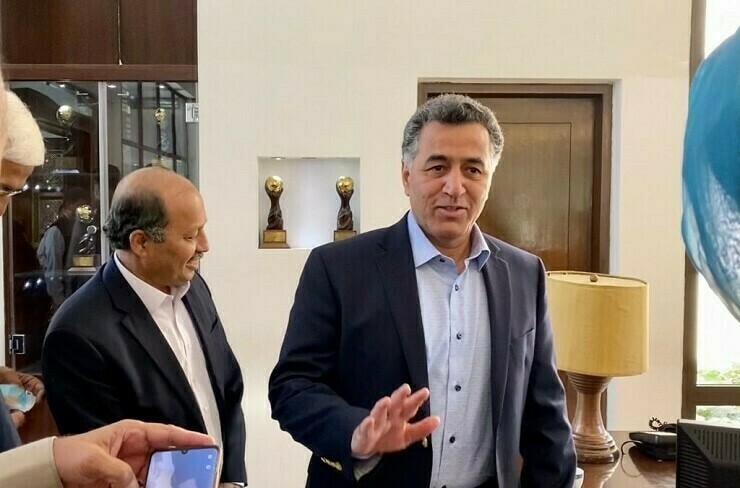 In this September 2021 file photo, ex-ISI chief General Faiz Hameed gestures while speaking to reporters during a visit to Kabul. — Photo provided by Naveed Siddiqui