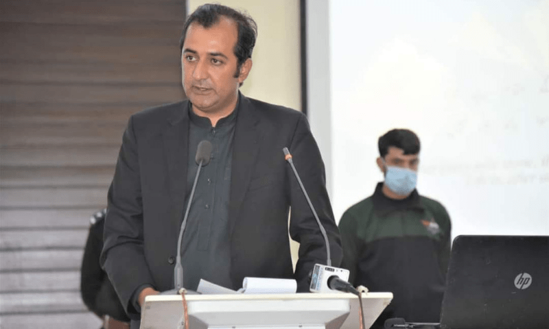 This file photo shows Gilgit-Baltistan Chief Minister Khalid Khurshid. &mdash; Photo courtesy: Facebook