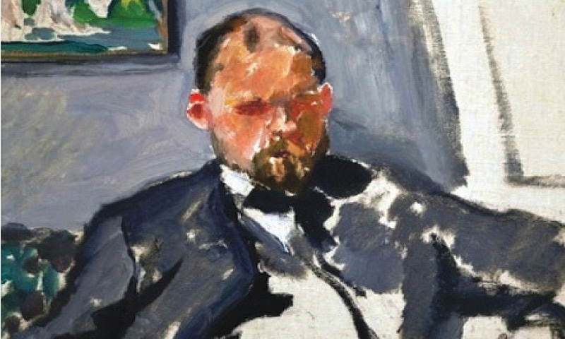 Ambroise Vollard’s portrait painted by Pierre Bonnard in 1904