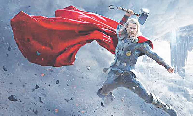 Chris Hemsworth as Thor in Marvel Studios’ from 2013