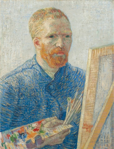 Self Portrait as a Painter|Van Gogh Museum
