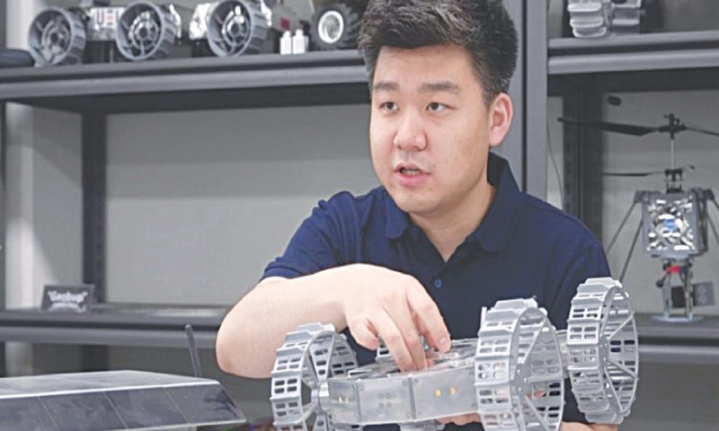 Cho Nam-suk, CEO of Unmanned Exploration Laboratory, speaks in an interview at the startup’s office in the South Korean capital.—ANN/The Korea Herald Cho Nam-suk, CEO of Unmanned Exploration Laboratory, speaks in an interview at the startup’s office in the South Korean capital.—ANN/The Korea Herald