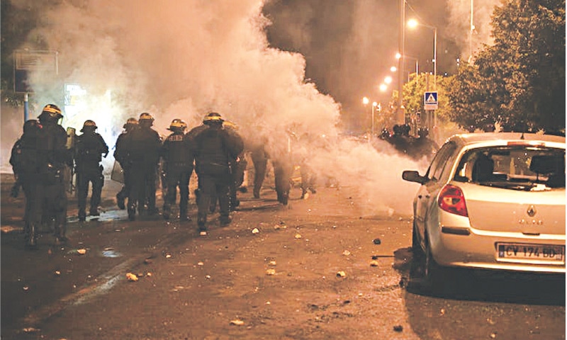 Riots in Nanterre on the evening of 28 June | AFP