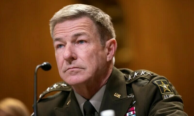 General James McConville, pictured testified during a Senate hearing on May 10, 2022, has stepped down as chief of staff of the US Army. &mdash; AFP