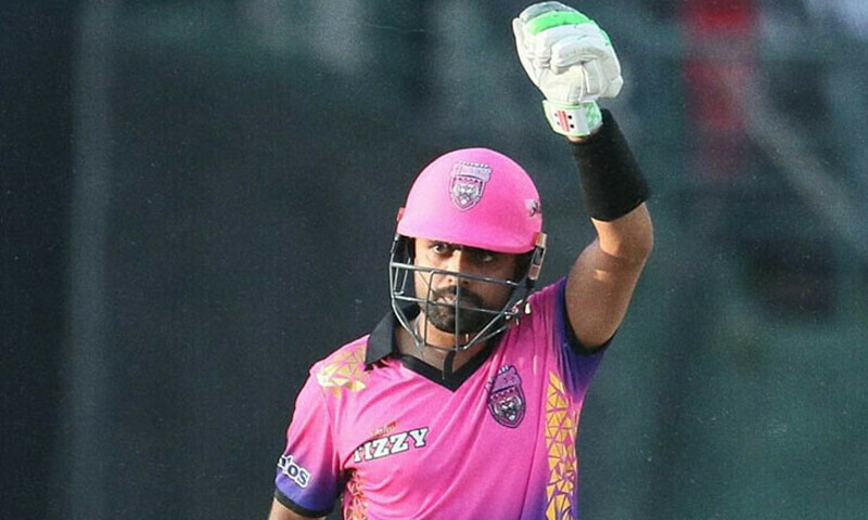 بابراعظم لنکا پریمیئر لیگ میں سنچری اسکور کرنے والے چوتھے کھلاڑی بن گئے &mdash; فوٹو: اے اسپورٹس