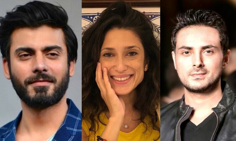 This combo photo shows actor Fawad Khan, author Fatima Bhutto and director and cinematographer Bilal Lashari.