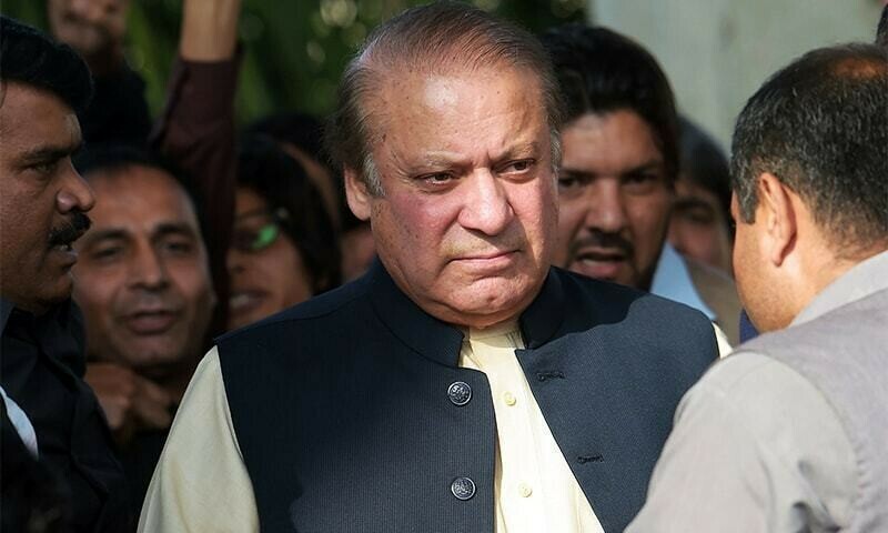 This file photo shows PML-N supremo Nawaz Sharif. — AFP/File