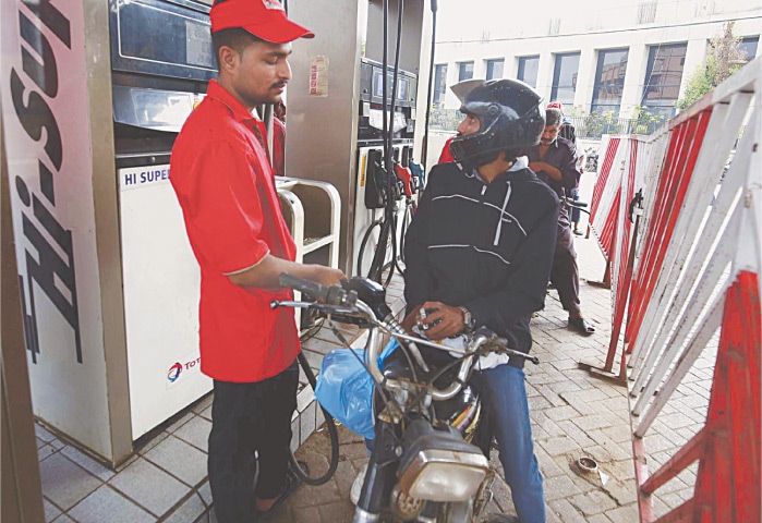 Petrol sales witnessed an eight per cent increase in July-August over the same period last year. — PPI Petrol sales witnessed an eight per cent increase in July-August over the same period last year. — PPI