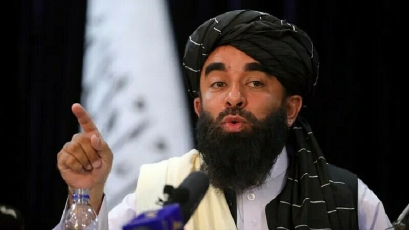 This file photo shows Taliban spokesperson Zabihullah Mujahid. — AP/File