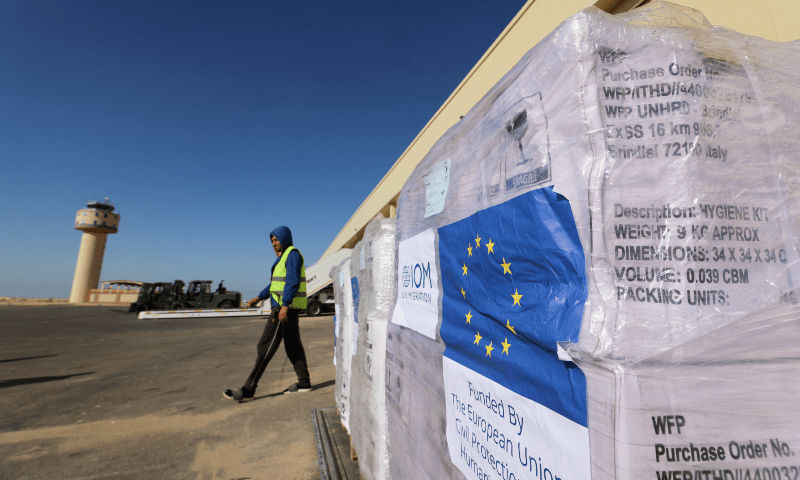 More fuel, 56 aid trucks entered Gaza on Thursday