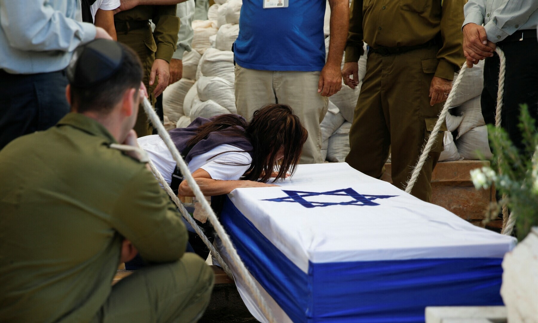 PHOTOS: Family, friends mourn Israel&rsquo;s Col Hamami in Tel Aviv
