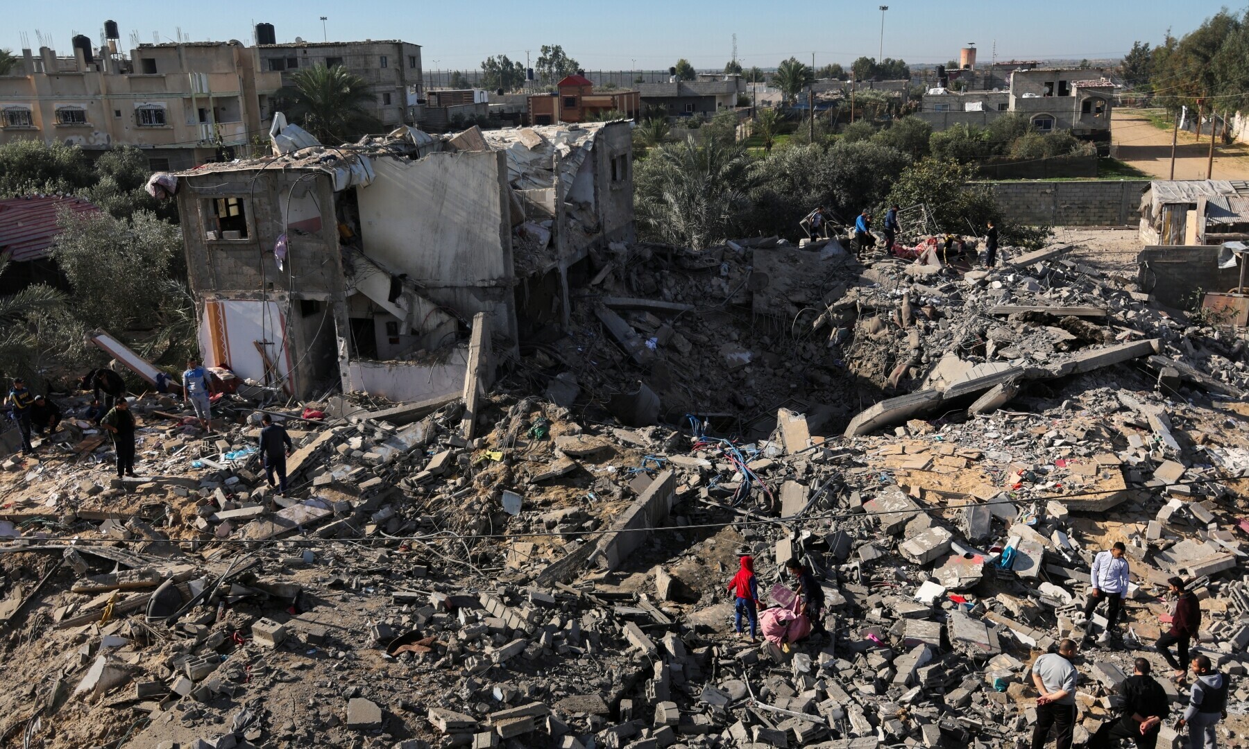 Palestinian media reports dozens killed in Israel airstrikes in Gaza