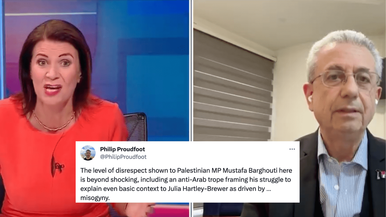 &lsquo;Bigoted&rsquo; British journalist slammed for &lsquo;dehumanising&rsquo; interview of Palestinian politician