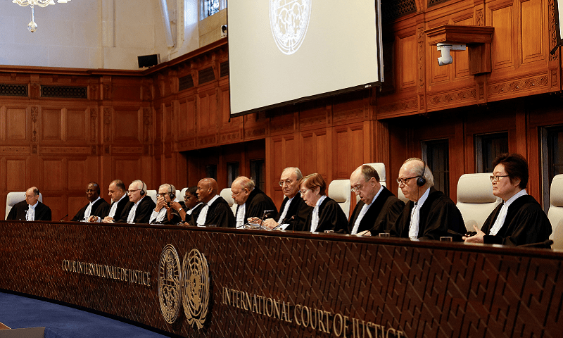 PHOTOS: People in Cape Town gather to watch ICJ ruling on case against Israel