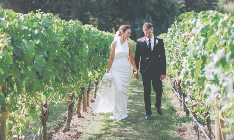 Former New Zealand prime minster Jacinda Ardern photographed with husband Clarke Gayford in Havelock North, on Saturday.—Reuters Former New Zealand prime minster Jacinda Ardern photographed with husband Clarke Gayford in Havelock North, on Saturday.—Reuters