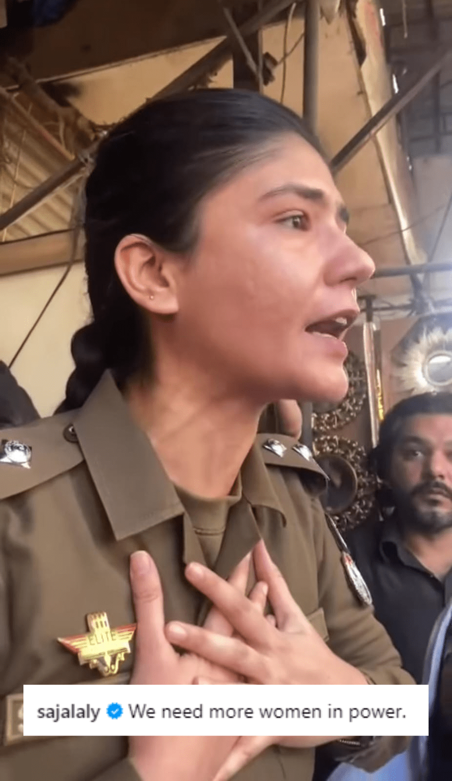 ASP Shehrbano hailed as a hero after rescuing woman from charged mob in Lahore