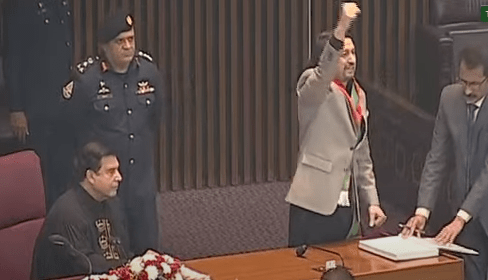 Sloganeering continues in National Assembly